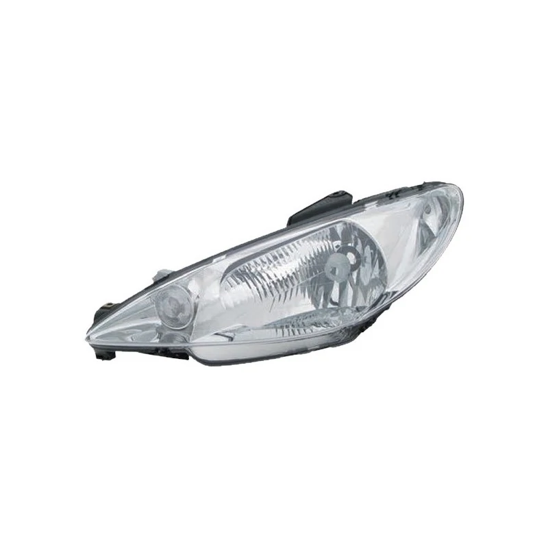 Farol Principal PEUGEOT 206/206 SW Lado Esquerdo H4 - VIA EXPRESSA PG0017