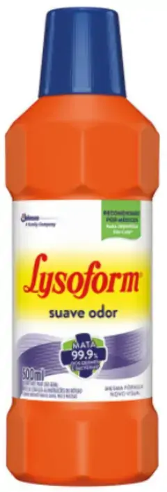 Desinf. Lysoform Bruto Suave 500ml Cx/24 Prom