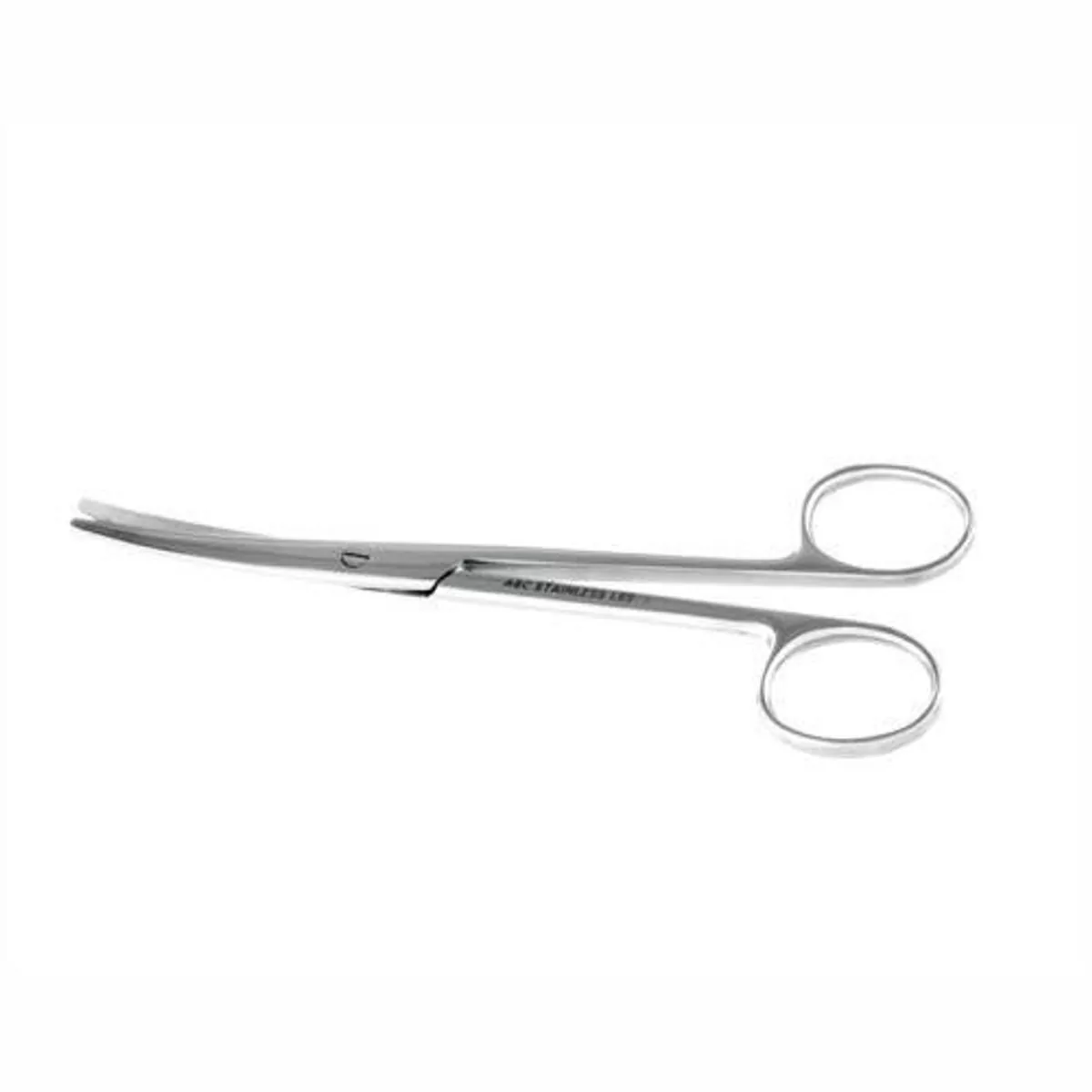 Tesoura Cirúrgica Fina/Romba - Curva - 15 Cm - Abc