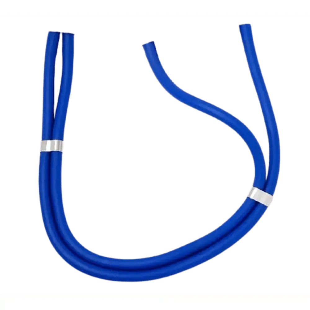 Tubo Duplo Para Estetoscópio Rapapport - G-Tech - Azul