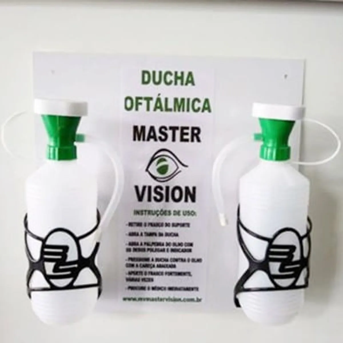 Kit Lava Olhos De Emergência - Ducha Oftálmica