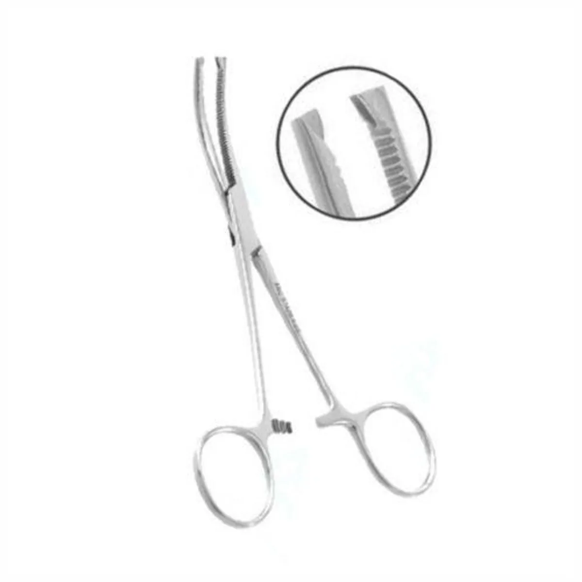 Pinça Kocher 22Cm Curva Abc