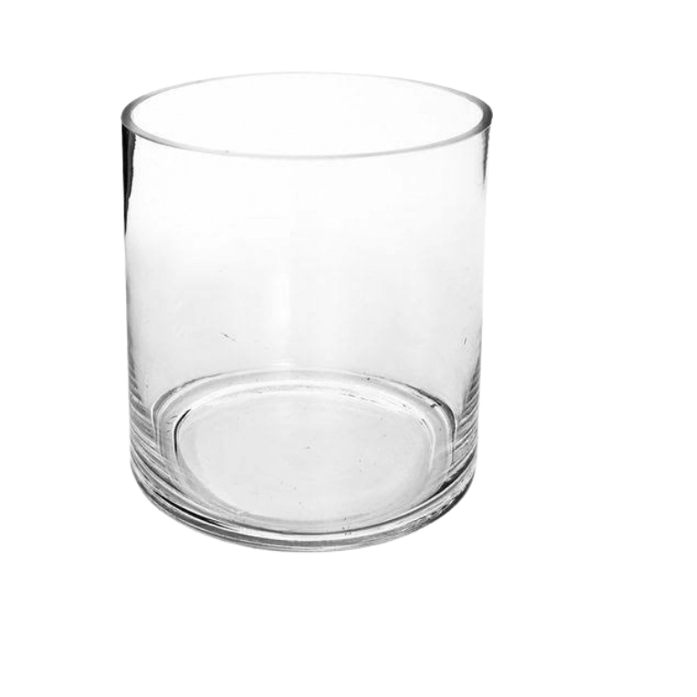 Vaso Cilindro Vidro Clear 20x20 127525 Ld