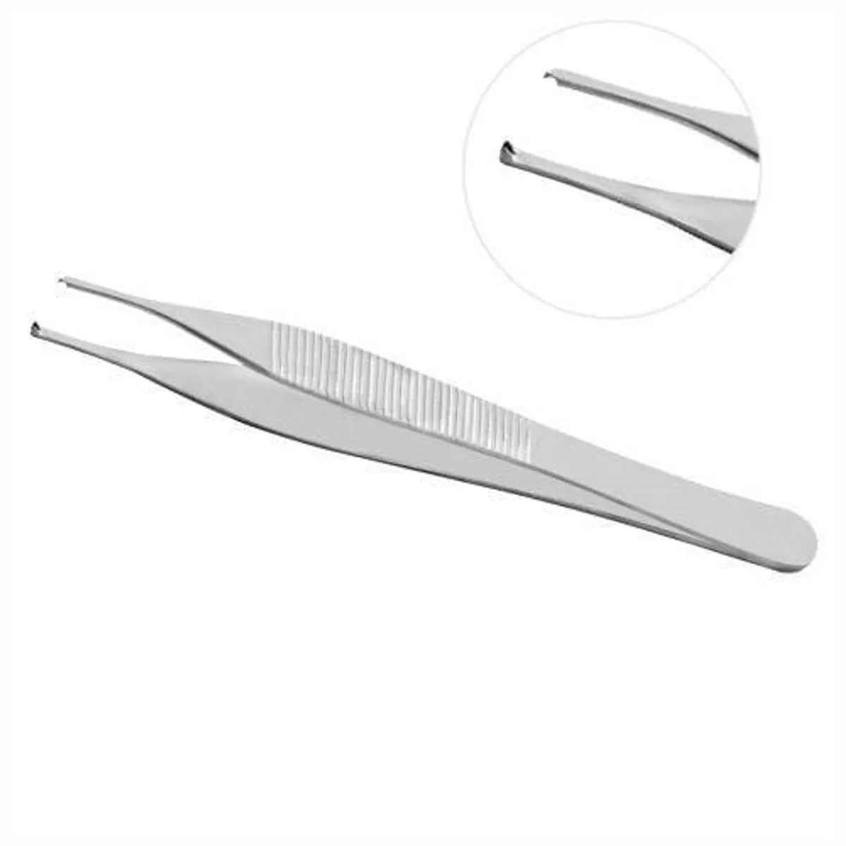 Pinça Adson 12Cm Com Dente 1X2 Abc