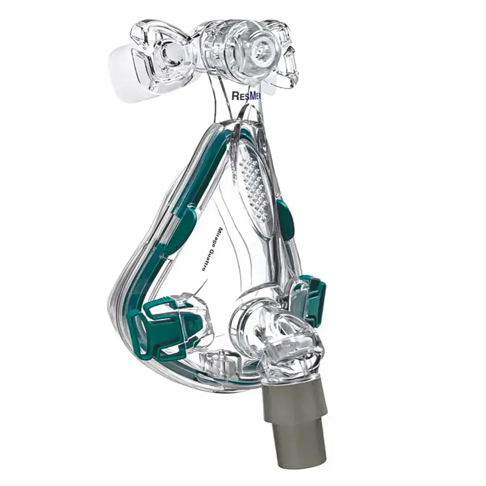 Máscara Para Cpap Facial Mirage Quattro Resmed - Tamanho M - 61202