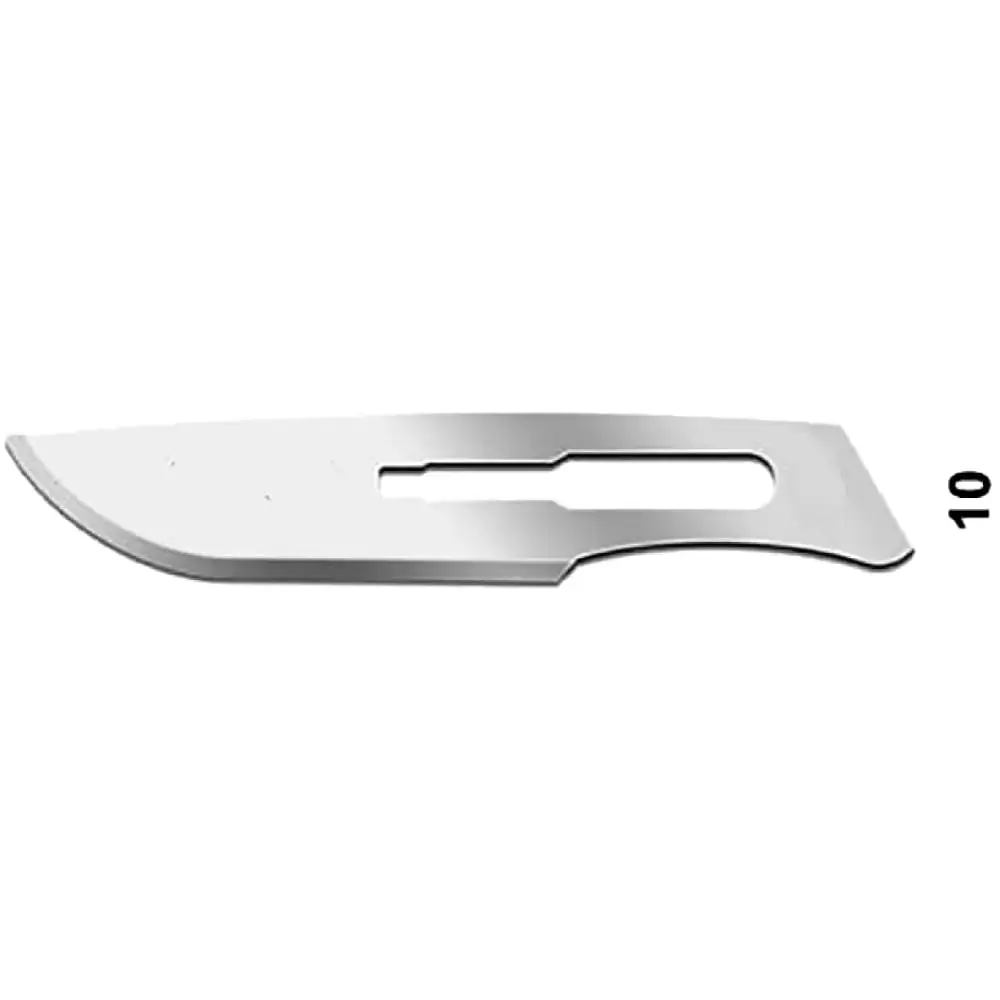 Lâmina De Bisturi Labor Import - Aço Carbono - Nr 10