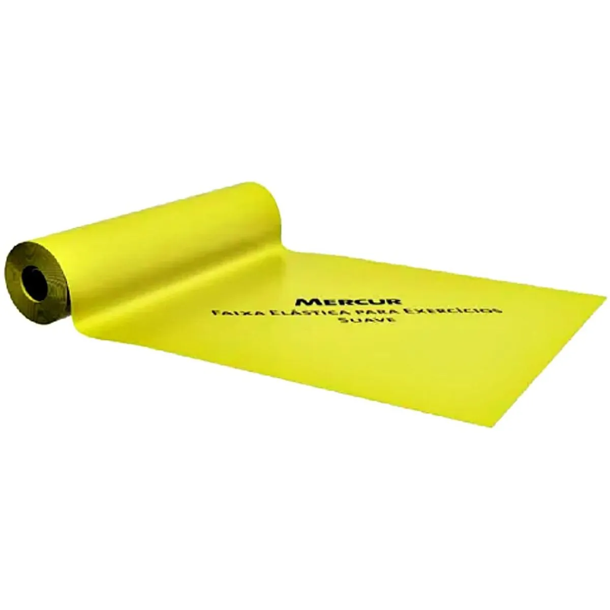 Faixa Elástica Para Exercícios Mercur - Amarela - Suave - Metro