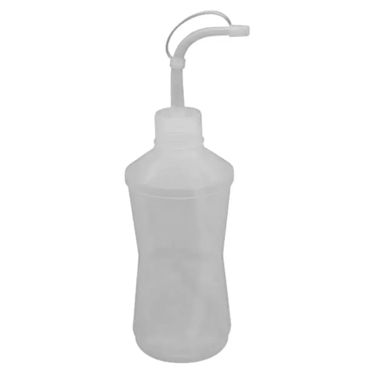 Almotolia Plástica - Transparente - Curvo - 120ml