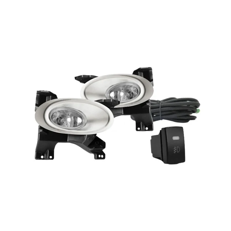 Kit Farol de Milha HONDA CITY com Moldura Cromada - SUNS ACESSORIOS FGS0205HD