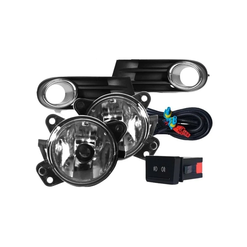 Kit Farol Auxiliar Aro Cromado - SUNS ACESSORIOS FGS0014VW