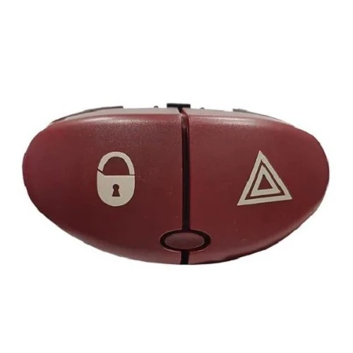 Botão do Pisca Alerta PEUGEOT 206/207 - DIAL PG0204