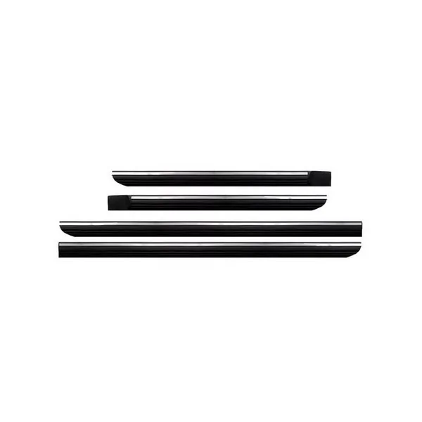 Jogo de Friso Lateral FIAT IDEA Preto - TOP MIX 2072A