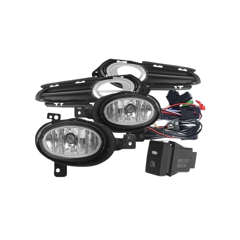 Kit farol de Milha HONDA HRV com Aro Cromado - SUNS ACESSORIOS FGS0224HD