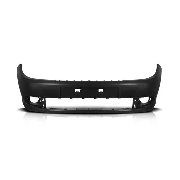 Para-choque Dianteiro RENAULT SYMBOL Preto Liso com Furo MIlha - VIA EXPRESSA RN0085