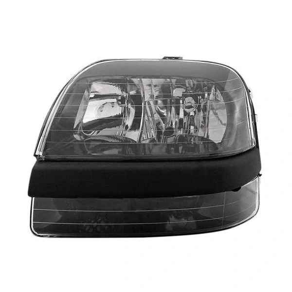Farol Principal FIAT DOBLO Lado Esquerdo Máscara Negra Manual com Milha - VIA EXPRESSA FIAT0175