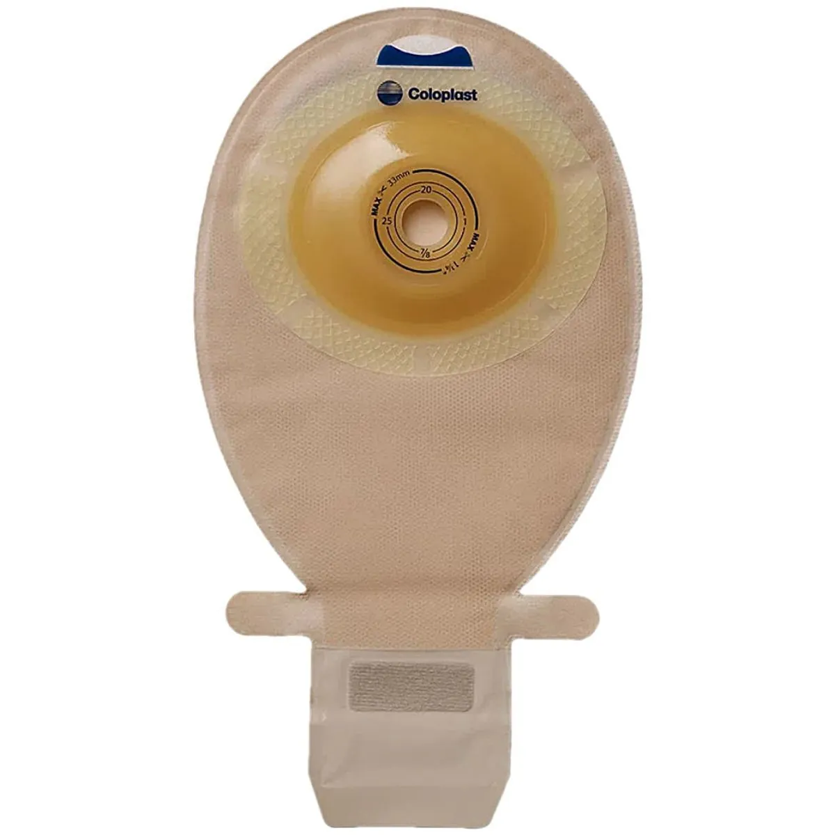 Bolsa Colostomia Sensura Convex Coloplast 15206 - 1 Peça - Transparente - Drenável - Recortável - 15