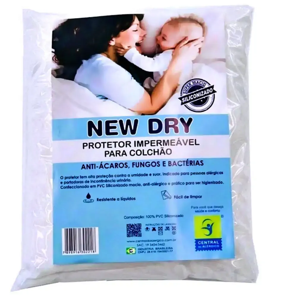 Protetor Impermeável Para Colchão New Dry - Casal - Elástico