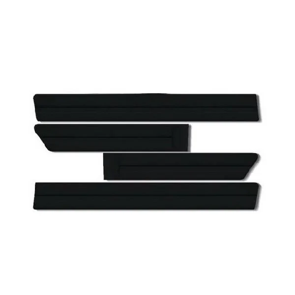 Jogo de Friso Lateral FORD ECOSPORT Preto - TOP MIX 6217A