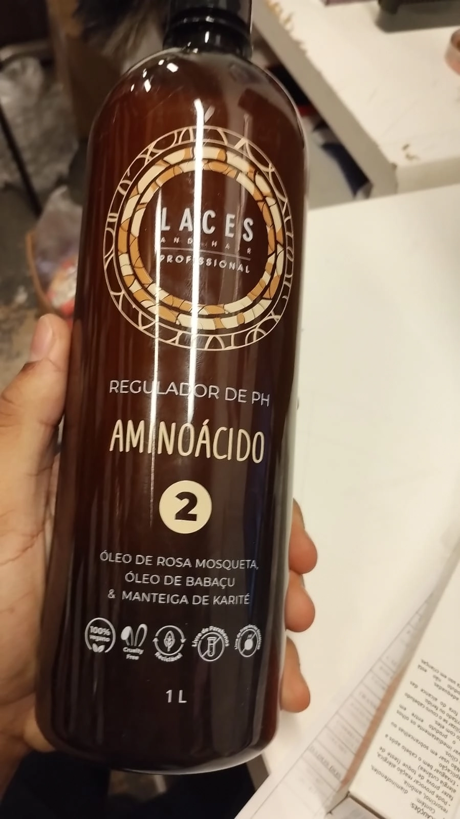 Shampoo Lcs Bioma Salao Regulador D/ Ph Aminoacidos Passo 2 1000ml