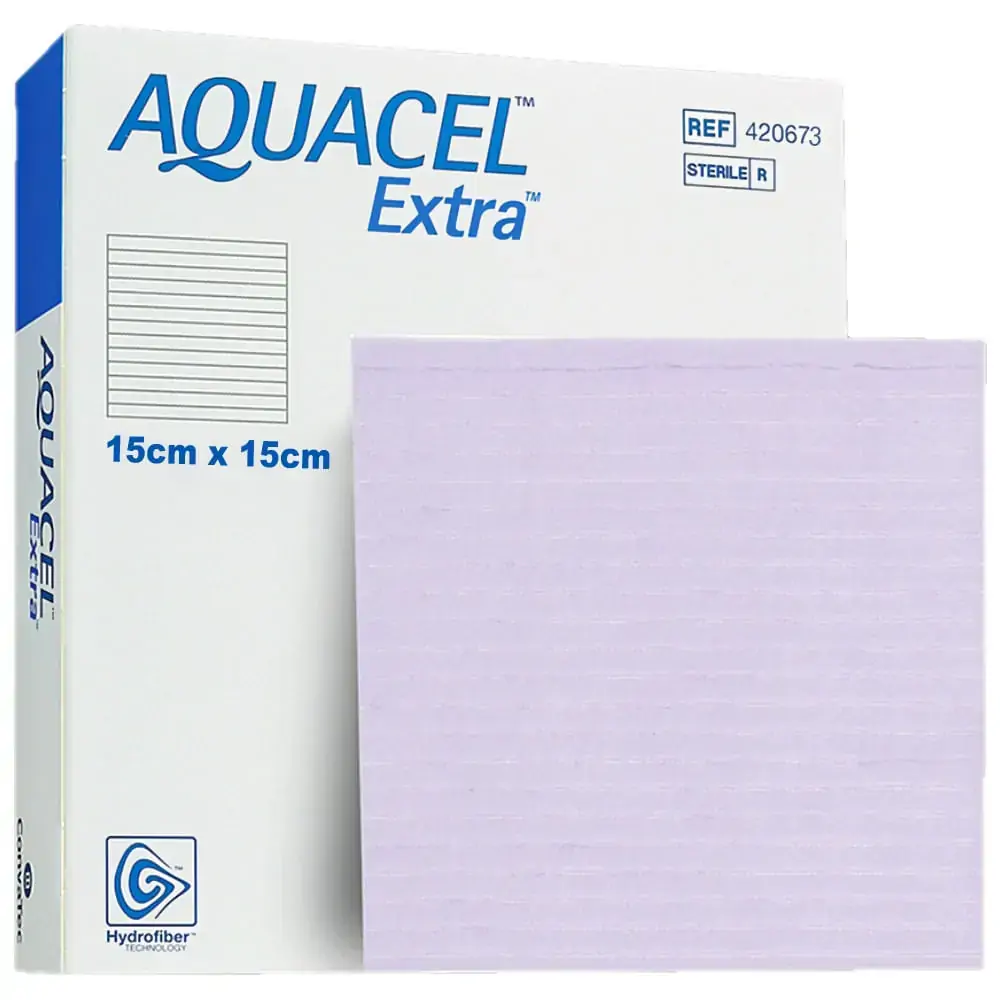 Curativo Aquacel Extra Convatec 420673 15x15cm Unidade
