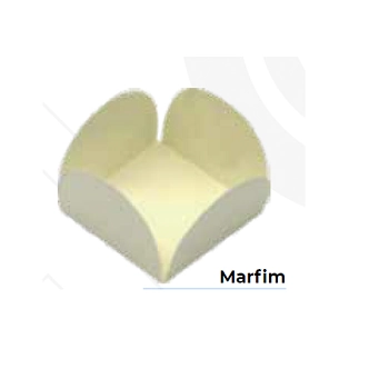 Forma 4 Petalas Marfim Desmontada C/50