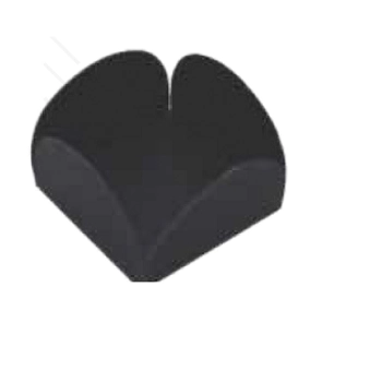 Forma 4 Petalas Preto Desmontada C/50