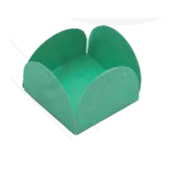 Forma 4 Petalas Verde Bebe Desmontada C/50