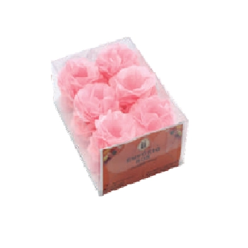 Forminha Seda Grande Rosa Bebe C/30 Emporio Box