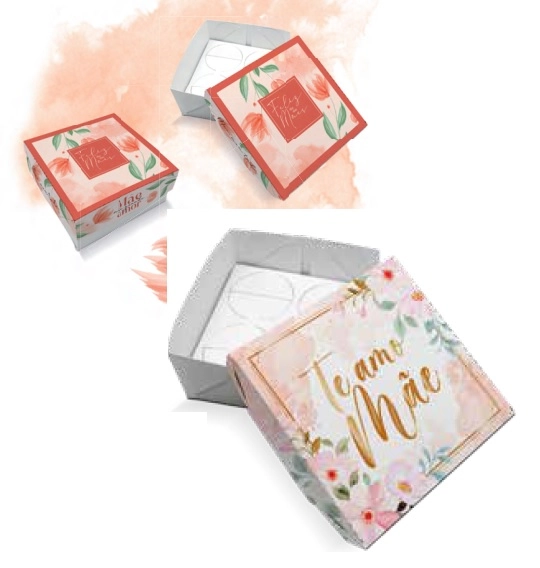 Cx.4 Brigadeiros Tp.papel Mae 1 1un Pt 10un
