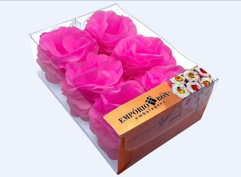 Flor Seda Grande Pink Cancum 30un 30un