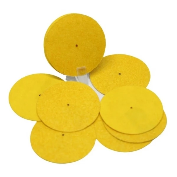 Lixa Plantar Pct 100 Un Gramatura 100 Ref. 162 Amarela Metalurgica Freitas
