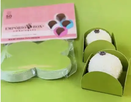 Forma 4 Petalas Verde Olivia Desmontada