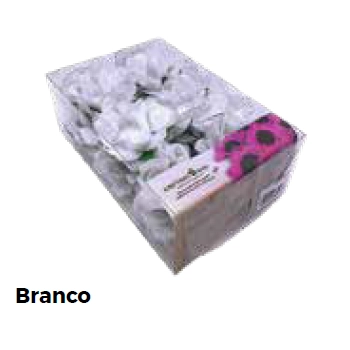 Forminha Seda Flor Lily Branca C/30 Emporio Box