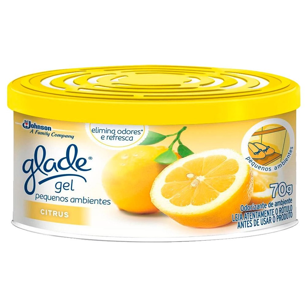 Glade Gel Home Citrus 70g Cx/12 Prom