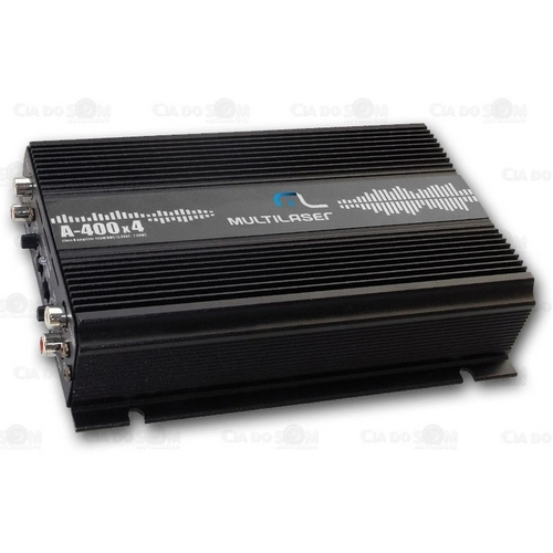 Módulo Amplificador Multilaser A 400x4 Digital 4x 100w Rms