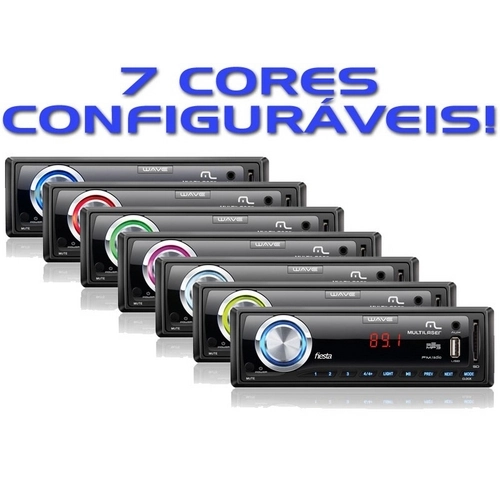 Rádio Mp3 Player Multilaser Wave Fiesta