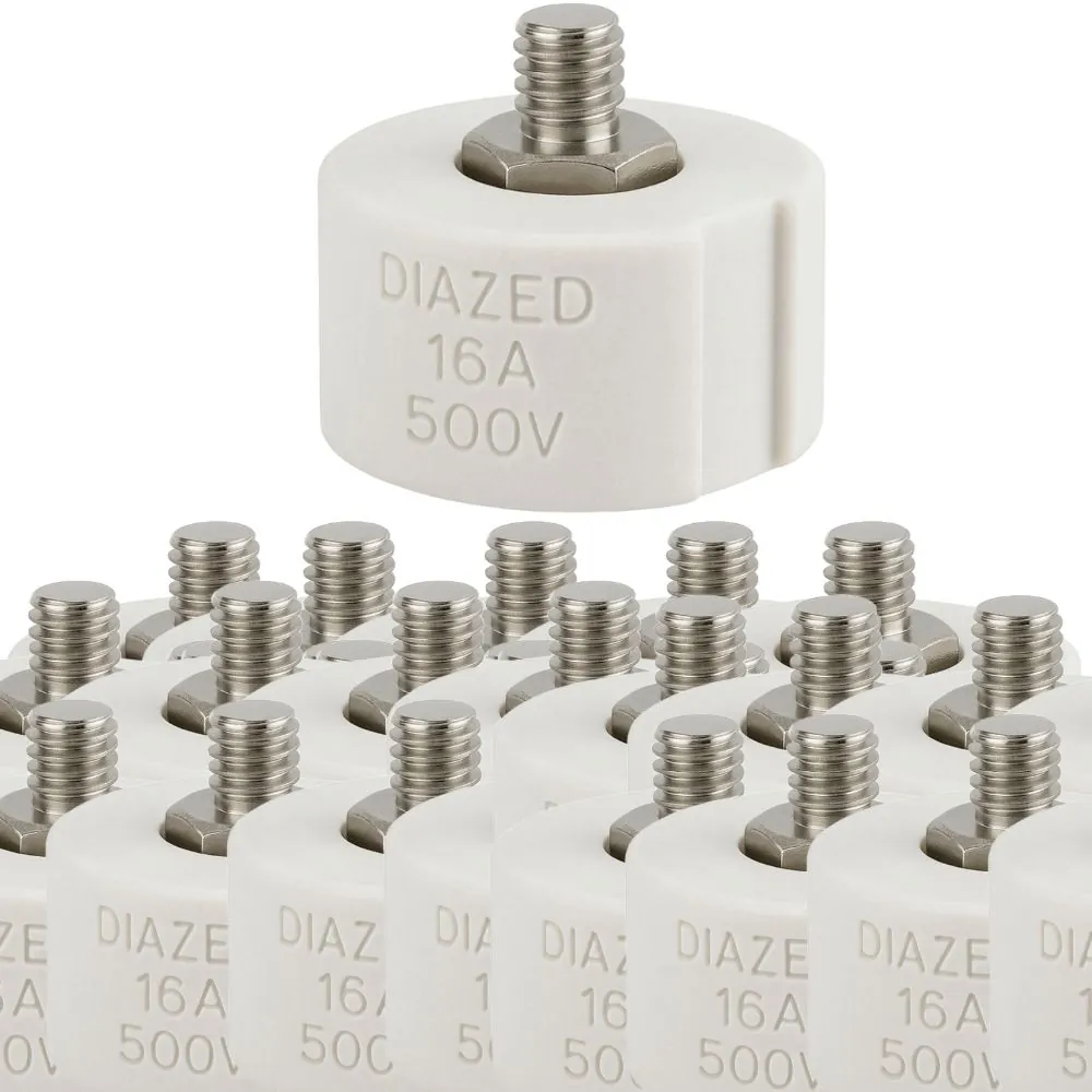 Kit 20 Parafuso Ajuste Diazed 16a 500v