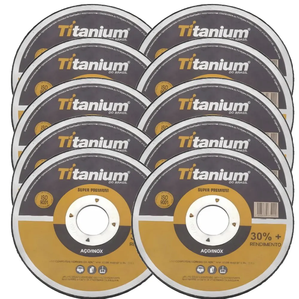 Kit 10 Disco De Corte 178 X1,6 X 22,2mm Rpm8600