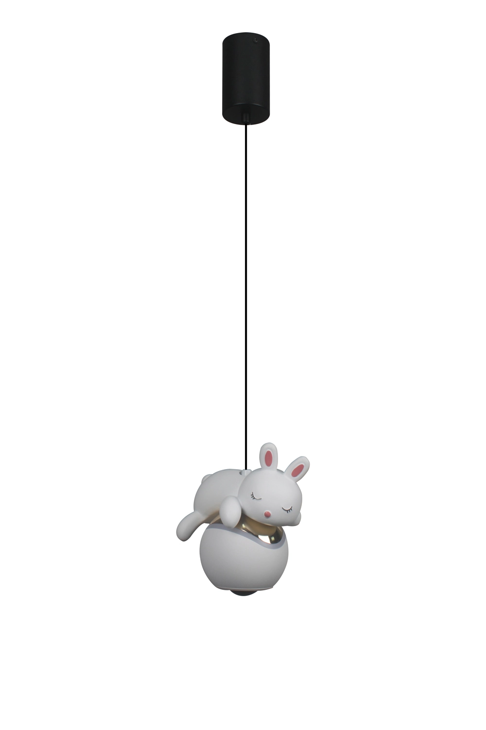 Pendente Infantil Coelhinho 17cm Led 10w 3200k Bivolt 16208-pl