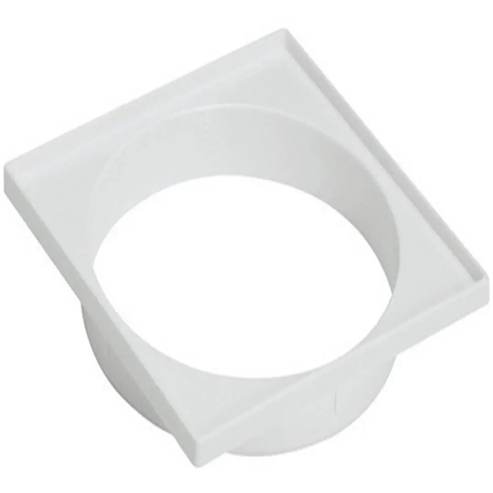 Porta Grelha Quadrada Branco 100mm Tigre