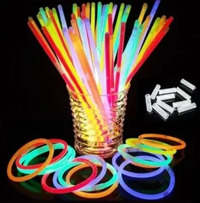 Pulseira Neon Tubo C/100u