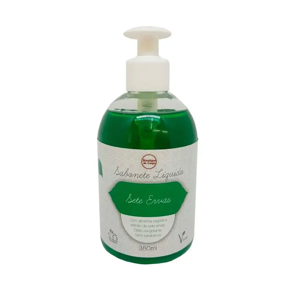 Sab Liq Sete Ervas 380ml Boutique Do Corpo