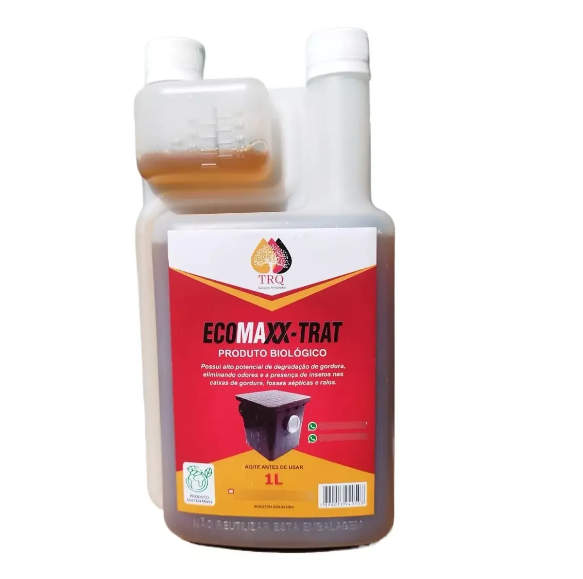 Desengordurante Ecológico Desentope E Eimina Gordura Ecommax-trat 01 Lt