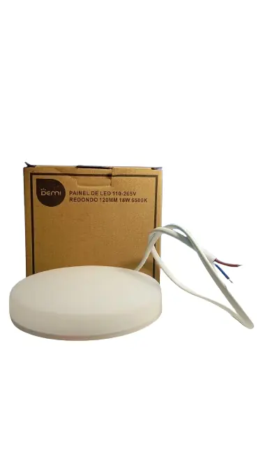 Plafon De Led 110-265v Redondo 18w 6500k - Ventisol