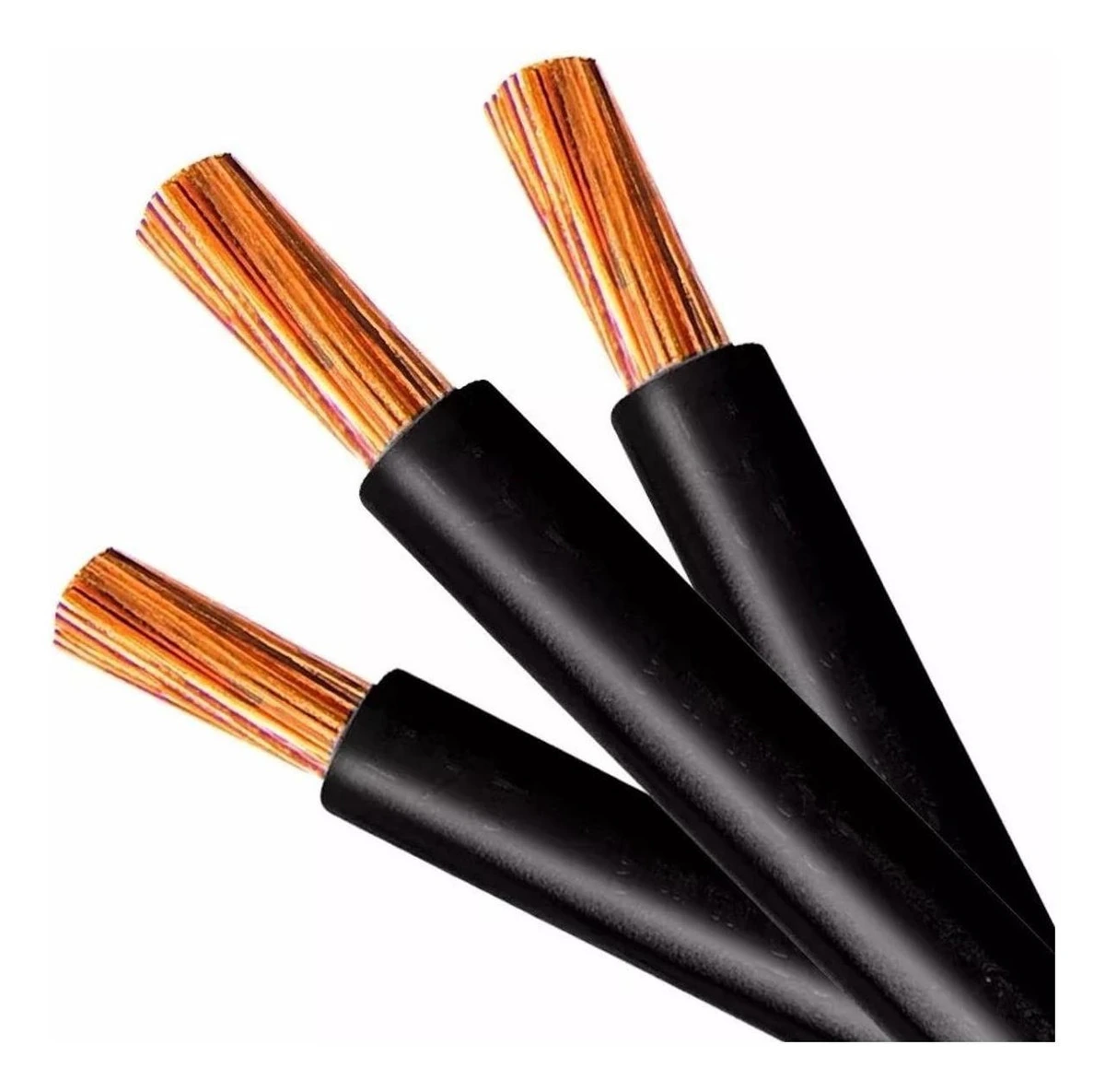 7 Metros Cabo Flexível Para Máquina De Solda Ampsolda Super 16mm²