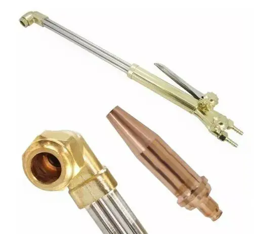 Kit - Maçarico De Corte Manual Série 1500 + Bico De Corte Para Maçarico 1503 - N°4 - Galzer