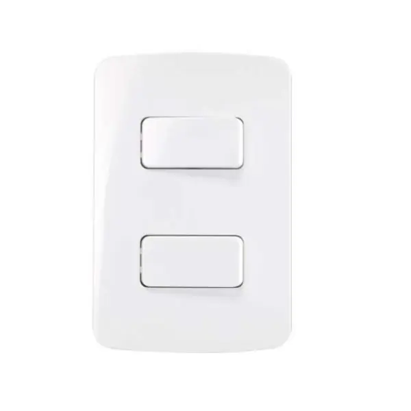 Conjunto 1 Interruptor Simples + 1 Interruptor Paralelo 4x2 B3 Margirius