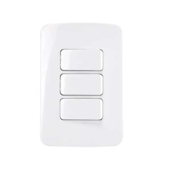 Conjunto 1 Interruptor Simples + 2 Interruptor Paralelo 4x2 B3 Margirius