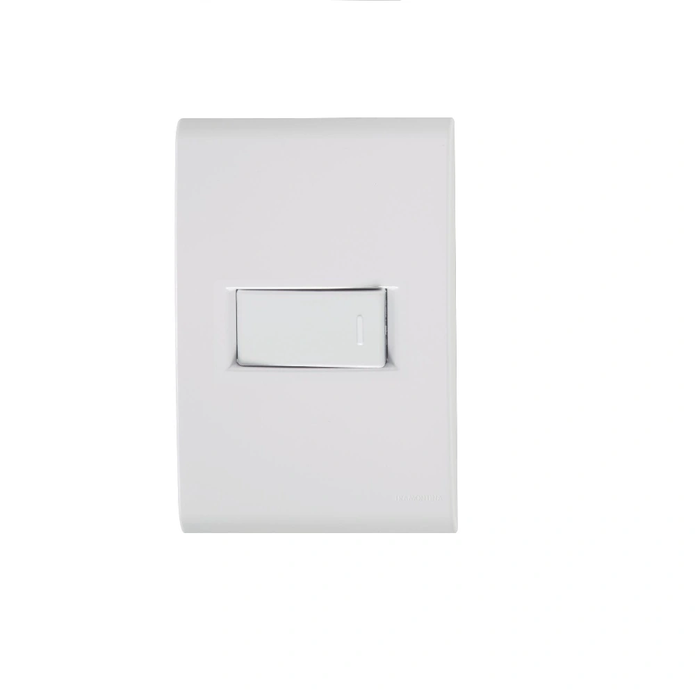 Conjunto 1 Interruptor Simples Horizontal 10a 4x2 Tramontina Liz