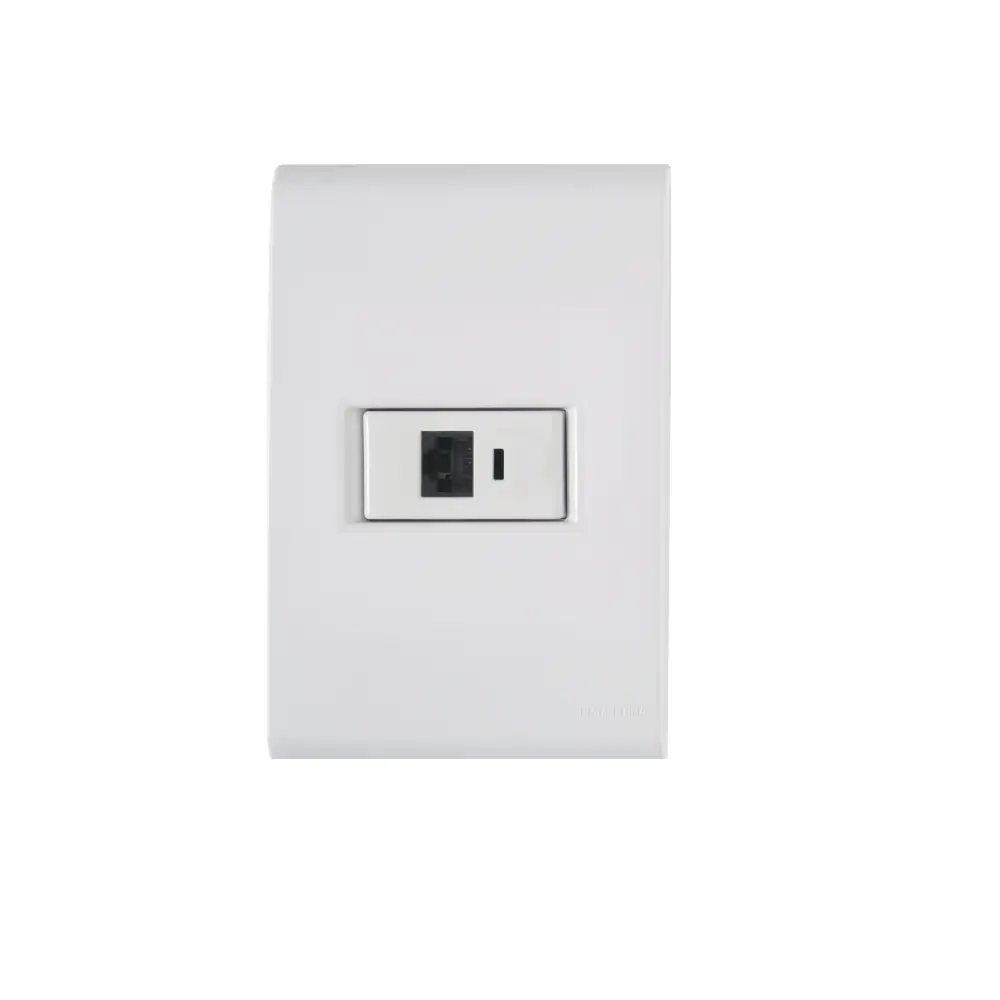 Conjunto 1 Tomada Telefone Rj11 4x2 Tramontina Liz